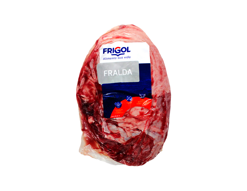FRALDINHA BOVINA RESFRIADA FRIGOL 1 KG (CX 26 KG)